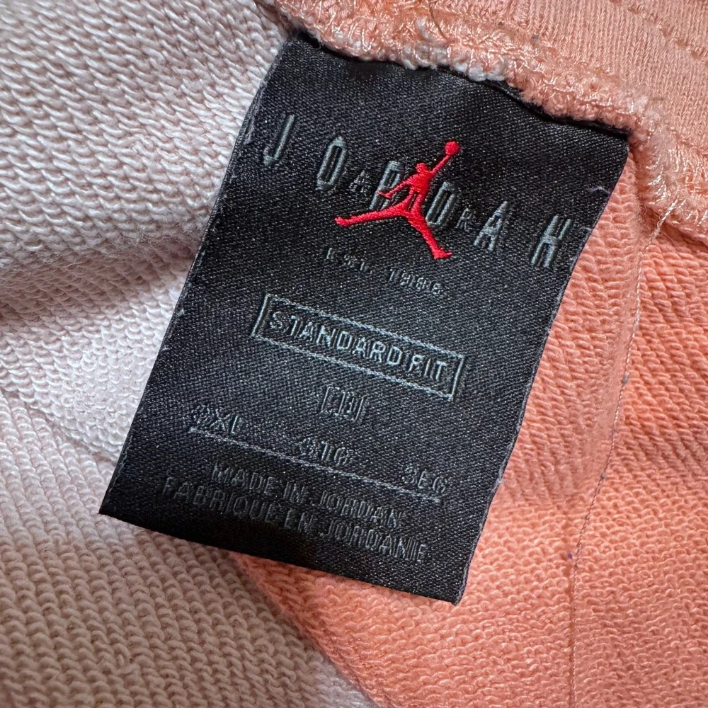 Nike Jordan Jumpman Fleece Shorts Mens 3XL Peach Colorblock Sweat shorts